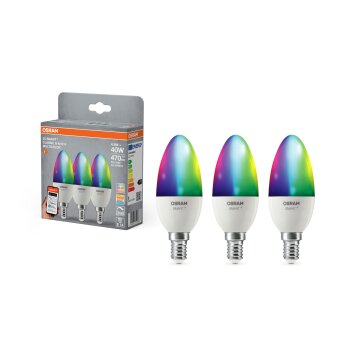 Luminaires Osram E14 4.9 Watt dimmable 470 Lumen