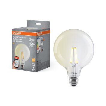 Luminaires Osram E27 LED 5.5 Watt blanc chaud dimmable 806 Lumen