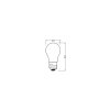 Luminaires Osram E27 LED 4 Watt blanc chaud 470 Lumen