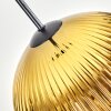 Koyoto Suspension, Boule lumineuse, Suspension 12 cm Or, Clair, 1 lumière