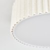 Deran Plafonnier Blanc, 2 lumières