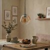 Ripoll Suspension, Boule lumineuse, Suspension Ambre, Clair, 1 lumière