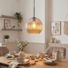 Koyoto Suspension, Boule lumineuse, Suspension Ambre, 1 lumière