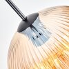 Koyoto Suspension, Boule lumineuse, Suspension Ambre, 1 lumière