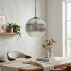 Koyoto Suspension, Boule lumineuse, Suspension Clair, Fumé, 1 lumière