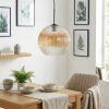 Koyoto Suspension, Boule lumineuse, Suspension Ambre, Clair, 1 lumière