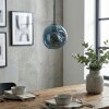 Ripoll Suspension, Boule lumineuse, Suspension Bleu, 1 lumière