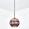 Koyoto Suspension, Boule lumineuse, Suspension Cuivré, 1 lumière