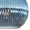 Koyoto Plafonnier, Boule lumineuse 25 cm Bleu, 1 lumière