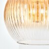 Koyoto Suspension, Boule lumineuse, Suspension Ambre, Clair, 1 lumière
