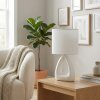 Garin Lampe à poser Blanc, 1 lumière