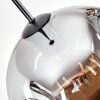 Ripoll Suspension, Boule lumineuse, Suspension Clair, Fumé, 1 lumière