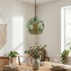 Ripoll Suspension, Boule lumineuse, Suspension Vert, 1 lumière