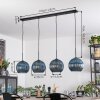 Koyoto Suspension, Boule lumineuse, Suspension Bleu, 4 lumières