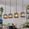 Koyoto Suspension, Boule lumineuse, Suspension Bleu, 4 lumières
