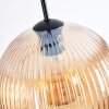 Koyoto Suspension, Boule lumineuse, Suspension Ambre, 4 lumières
