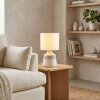 Mirvel Lampe à poser Gris, Blanc, 1 lumière