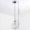 Ripoll Suspension, Boule lumineuse, Suspension Clair, 1 lumière