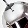 Ripoll Suspension, Boule lumineuse, Suspension Chrome, Fumé, 1 lumière