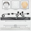 Koyoto Suspension, Boule lumineuse, Suspension Ambre, Clair, Fumé, 3 lumières