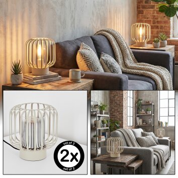 Molan Lampe à poser Sable, 1 lumière