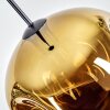 Ripoll Suspension, Boule lumineuse, Suspension Or, 1 lumière