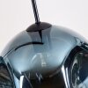Ripoll Suspension, Boule lumineuse, Suspension Bleu, 4 lumières