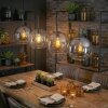 Koyoto Suspension, Boule lumineuse, Suspension Ambre, Clair, Fumé, 4 lumières