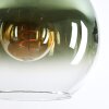 Koyoto Suspension, Boule lumineuse, Suspension Vert, Clair, 4 lumières