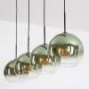 Koyoto Suspension, Boule lumineuse, Suspension Vert, Clair, 4 lumières