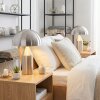 Rilon Lampe à poser Nickel mat, 2 lumières
