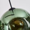 Ripoll Suspension, Boule lumineuse, Suspension Vert, 4 lumières
