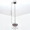 Mertola Suspension, Suspension Fumé, 1 lumière