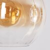 Koyoto Suspension, Boule lumineuse, Suspension Ambre, Clair, Fumé, 3 lumières