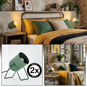 Horen Lampe à poser Vert, 1 lumière