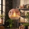 Ripoll Suspension, Boule lumineuse, Suspension Clair, Cuivré, 1 lumière
