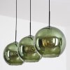 Koyoto Suspension, Boule lumineuse, Suspension Vert, 3 lumières