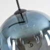 Koyoto Suspension, Boule lumineuse, Suspension Bleu, Clair, 3 lumières