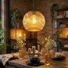 Ripoll Suspension, Boule lumineuse, Suspension Ambre, 1 lumière