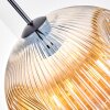 Ripoll Suspension, Boule lumineuse, Suspension Ambre, 1 lumière
