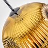 Ripoll Suspension, Boule lumineuse, Suspension Or, Clair, 1 lumière