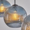 Koyoto Suspension, Boule lumineuse, Suspension Bleu, 3 lumières