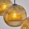 Koyoto Suspension, Boule lumineuse, Suspension Or, 3 lumières
