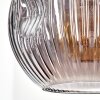 Ripoll Suspension, Boule lumineuse, Suspension Fumé, 1 lumière