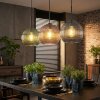 Koyoto Suspension, Boule lumineuse, Suspension Bleu, Vert, Rouge, 3 lumières