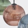 Koyoto Suspension, Boule lumineuse, Suspension Bleu, Vert, Rouge, 3 lumières