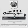 Oravi Suspension, Suspension Noir, 3 lumières