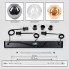 Ripoll Suspension, Boule lumineuse, Suspension Ambre, Clair, Fumé, 3 lumières
