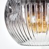 Ripoll Suspension, Boule lumineuse, Suspension Clair, Fumé, 1 lumière