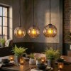 Koyoto Suspension, Suspension Ambre, 3 lumières